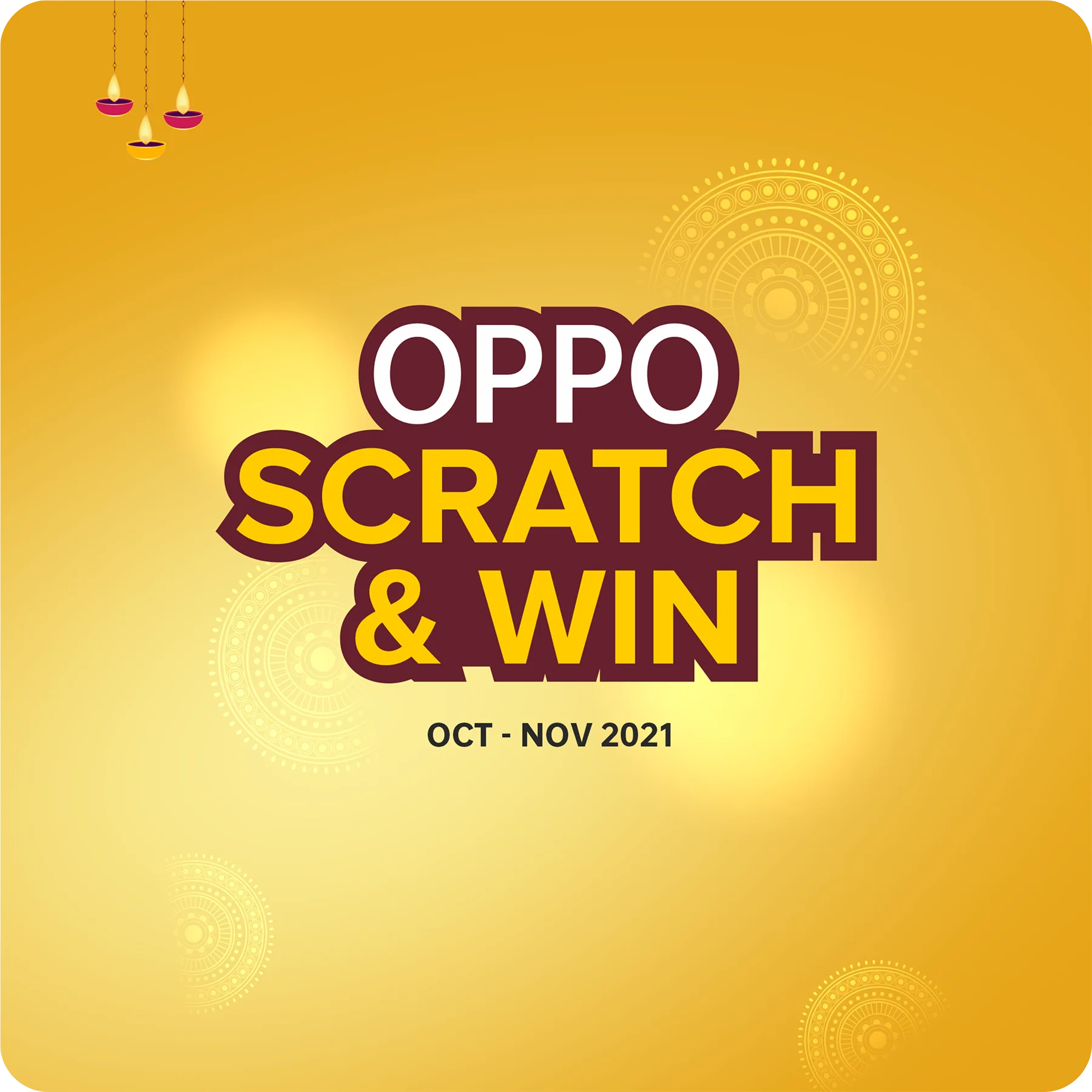 Oppo Scratch  & win